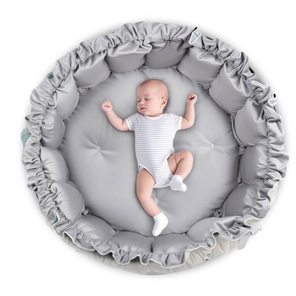 Little Story – Baby 5-in-1 Play Mat/Activity Gym – White