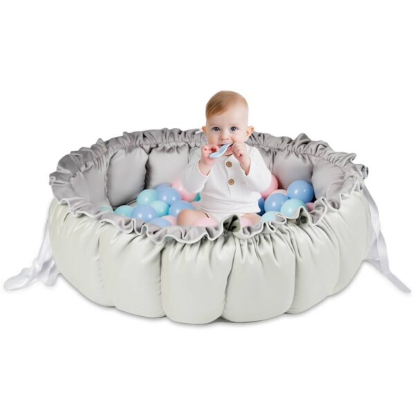 Little Story – Baby 5-in-1 Play Mat/Activity Gym – White