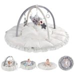 Little Story – Baby 5-in-1 Play Mat/Activity Gym – White