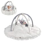 Little Story – Baby 5-in-1 Play Mat/Activity Gym – White