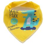 Little Story – Bandana Drool Bibs Set of 4 Dinosaur