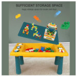 Little Story – Blocks 4 In 1 Activity Table Wt Stool – Green