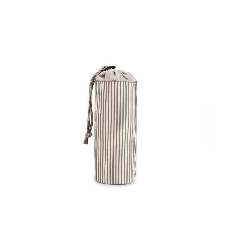 Little Story - Diaper Backpack with Changing Mat and Bottle Bag - set of 3 - Beige