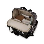 Little Story – Diaper Backpack with Changing Mat and Bottle Bag – set of 3 – Black
