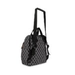 Little Story – Diaper Backpack with Changing Mat and Bottle Bag – set of 3 – Black