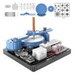 Little Story – DIY 48 Pattern Electrical Painting Plotter Instrument (36 Pcs), STEM Series – Blue