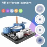 Little Story – DIY 48 Pattern Electrical Painting Plotter Instrument (36 Pcs), STEM Series – Blue