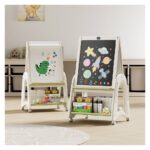 Little Story Double Sided Drawing Board – White