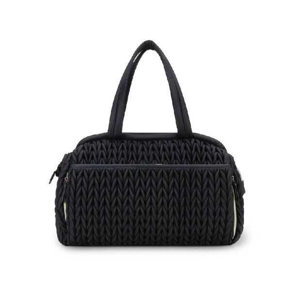 Little Story Elva Diaper Bag with Stroller Straps – Black