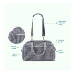 Little Story Elva Diaper Bag with Stroller Straps – Grey