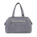 Little Story Elva Diaper Bag with Stroller Straps – Grey