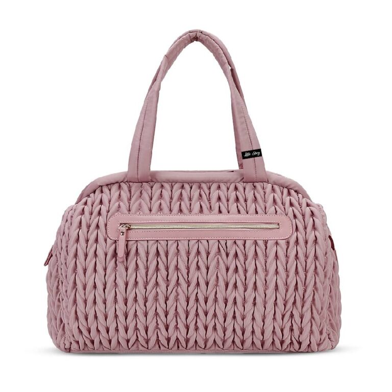 Little Story - Elva Diaper Bag with Stroller Straps - Pink