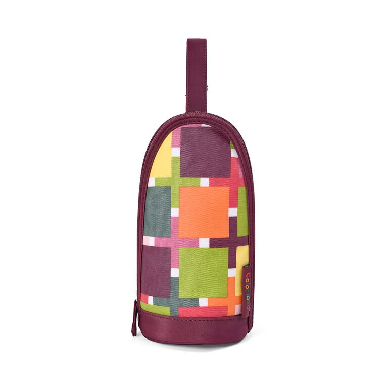 Little Story - Insulated Bottle Bag - Blocks