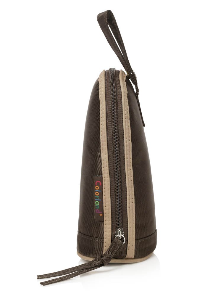 Little Story - Insulated Bottle Bag - Brown