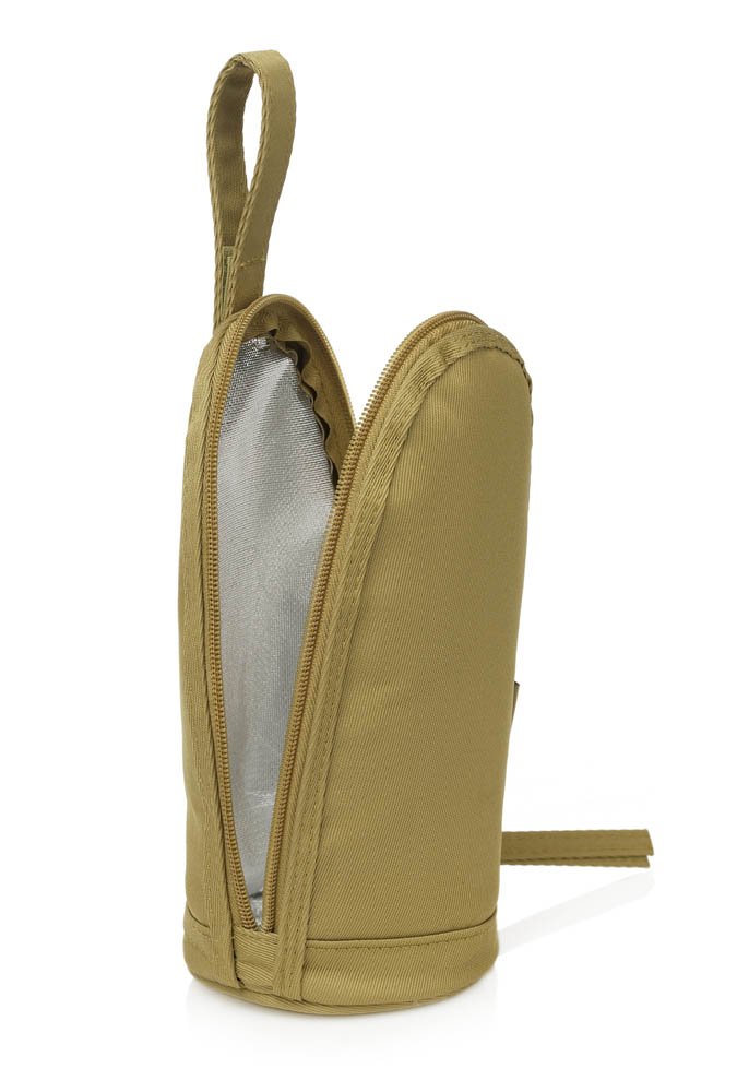 Little Story - Insulated Bottle Bag - Khaki