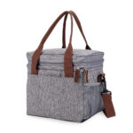 Little Story – Insulated Expandable Lunch Bag – Grey