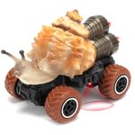 Little Story – Kids Toy 2 Channel Snail Car With Remote Control – Brown