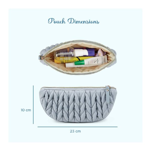 Little Story – Luxe Knit Diaper Bag with Clutch – Grey