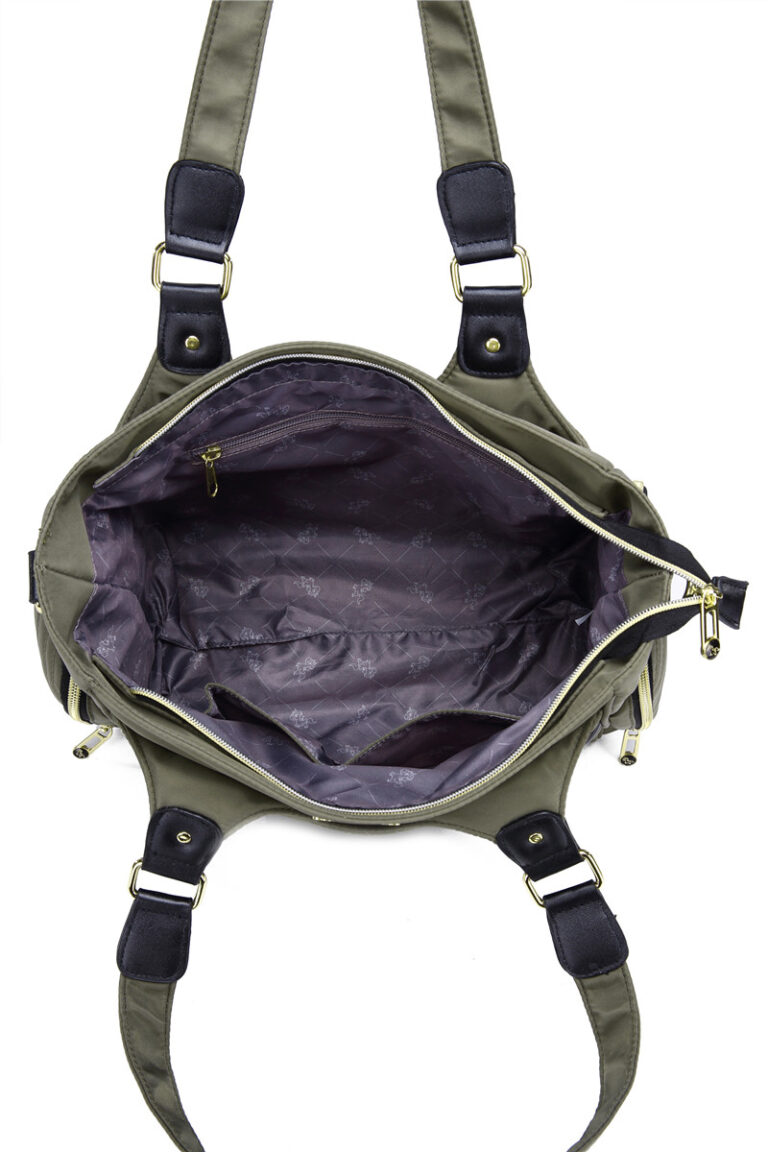 Little Story - Matilda Diaper Bag - Olive Green