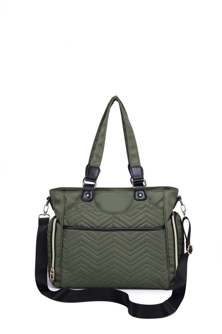 Little Story - Matilda Diaper Bag - Olive Green