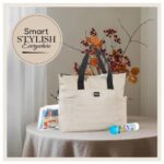 Little Story – Mommy Diaper Bag W/ Changing Mat – Beige