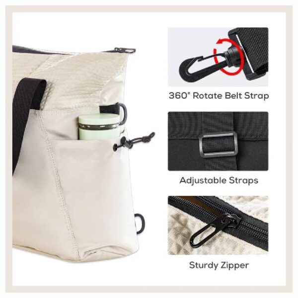 Little Story – Mommy Diaper Bag W/ Changing Mat – Beige