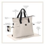 Little Story – Mommy Diaper Bag W/ Changing Mat – Beige
