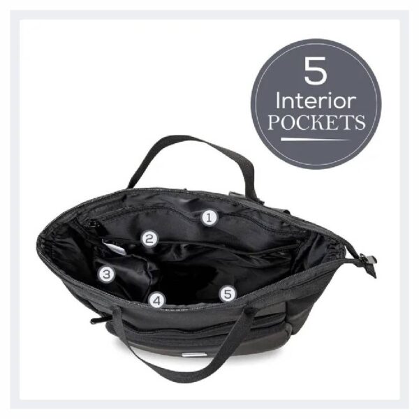 Little Story – Mommy Diaper Bag W/ Changing Mat – Black