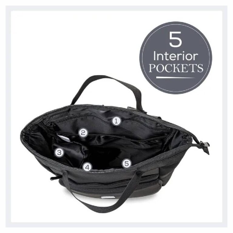 Little Story - Mommy Diaper Bag W/ Changing Mat – Black