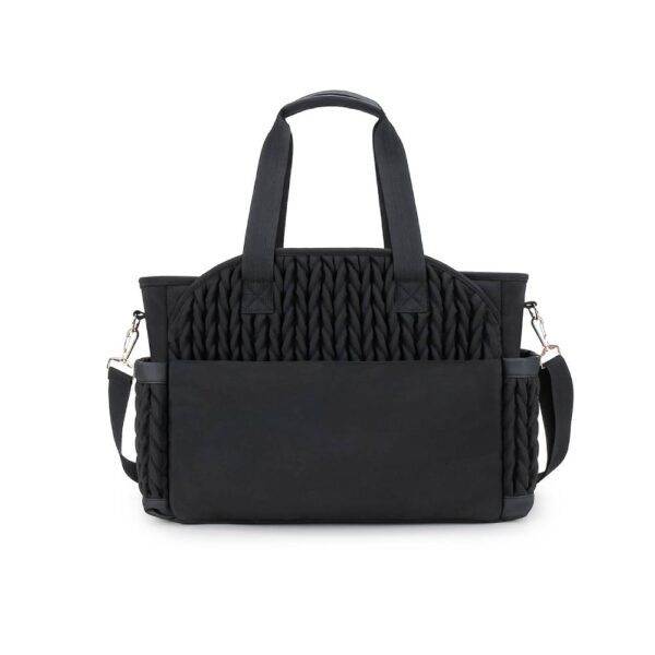 Little Story – Nova Tote with Pacifier Pod – Black