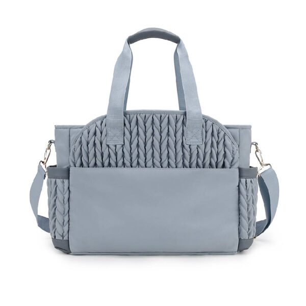 Little Story – Nova Tote with Pacifier Pod – Grey