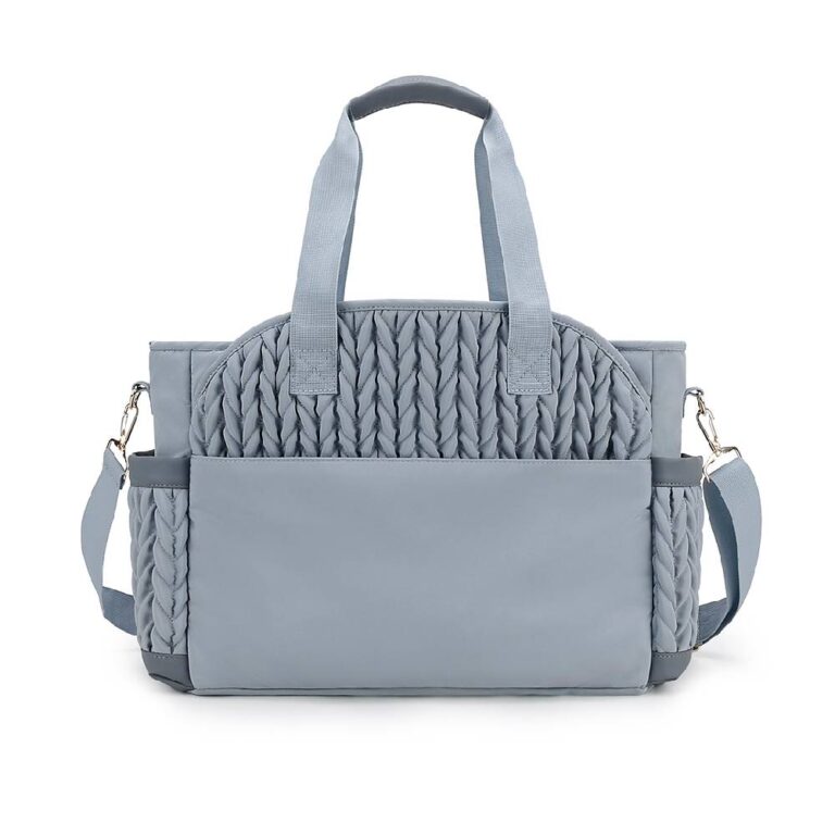 Little Story - Nova Tote with Pacifier Pod - Grey