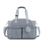 Little Story – Nova Tote with Pacifier Pod – Grey