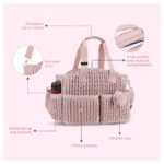 Little Story – Nova Tote with Pacifier Pod – Pink