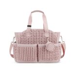 Little Story – Nova Tote with Pacifier Pod – Pink
