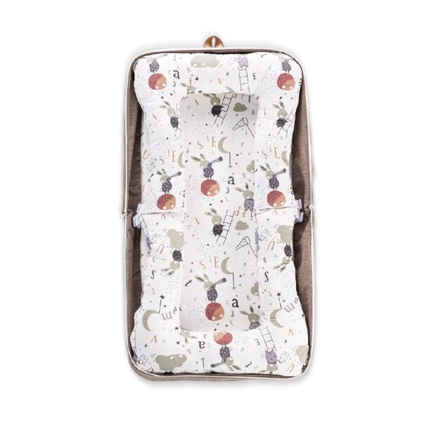 Little Story – Portable Baby Nest & Lounger Sleeping Pod – Brown