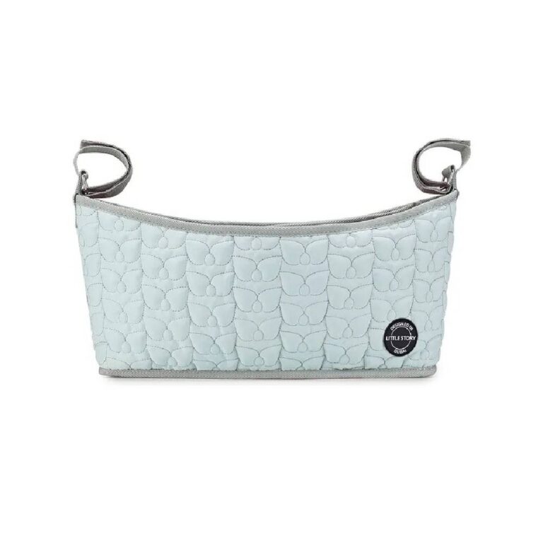 Little Story Premium Stroller Bag - Quilted - Blue