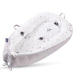 Little Story Soft Breathable Fiberfill Newborn Lounger Bed – Galaxy