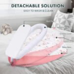 Little Story Soft Breathable Fiberfill Newborn Lounger Bed – Reindeer