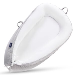 Bumble & Bird – Portable Maxi Baby Nest – Royal Grey