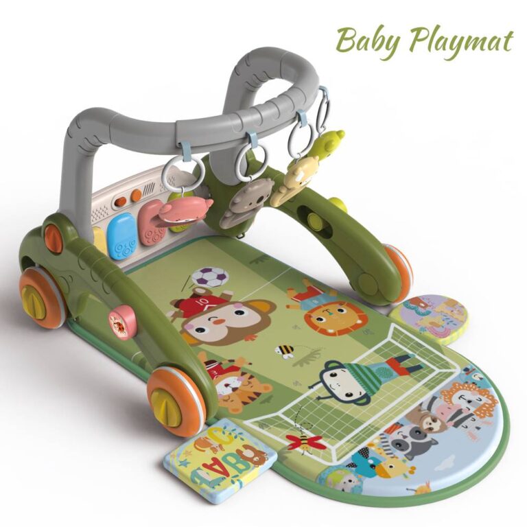 Little Story - Walker 6 In1 Baby Activity Center - Green