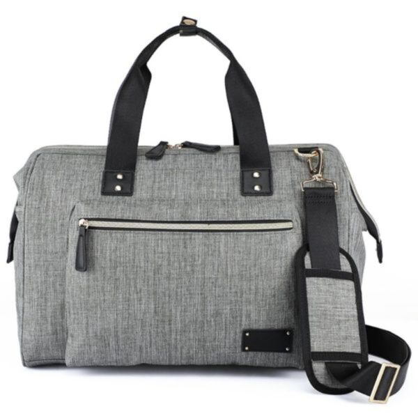 Little Story – Zera Mom Dad Diaper Bag – Grey