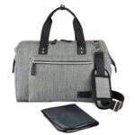 Little Story – Zera Mom Dad Diaper Bag – Grey