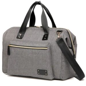 Little Story – Zera Mom Dad Diaper Bag – Grey