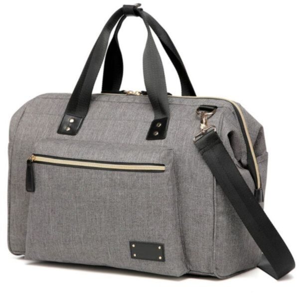 Little Story – Zera Mom Dad Diaper Bag – Grey