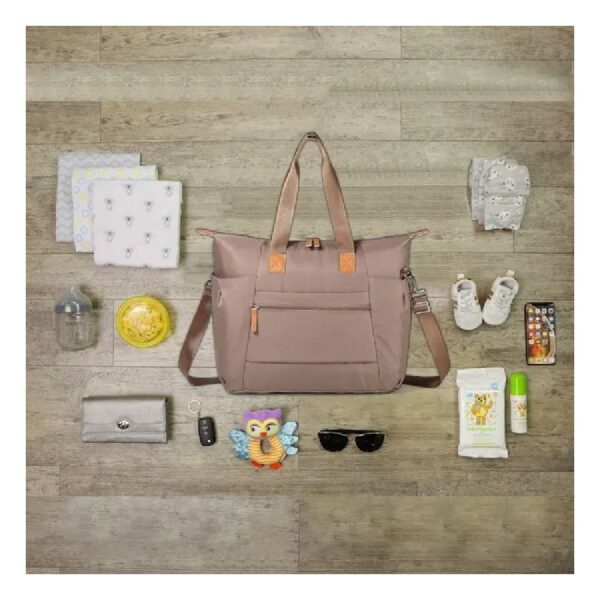Little Story – Zurich Pack and Go Baby Travel Diaper Bag – Beige