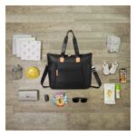 Little Story – Zurich Pack and Go Baby Travel Diaper Bag – Black
