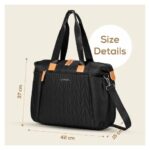 Little Story – Zurich Pack and Go Baby Travel Diaper Bag – Black