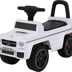 Lovely Baby - Kids G-Class Push Ride On Car - White