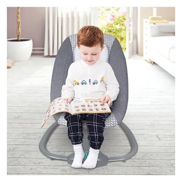 Baby Swing Bassinet Cardle Bed 3 In 1 For Newborn To Toddler -Grey